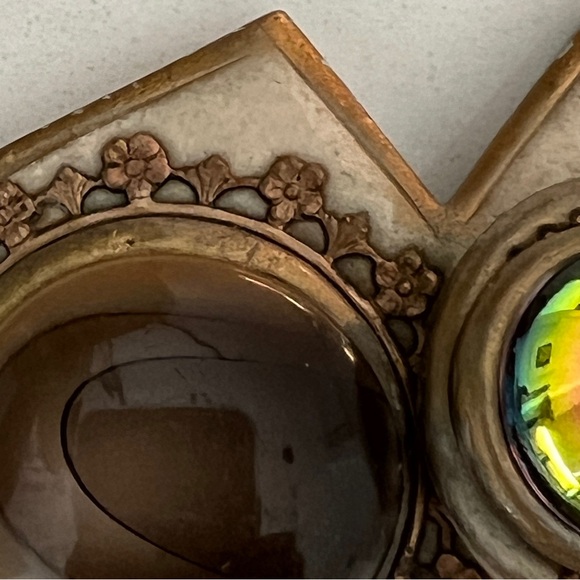 80s Vintage Multicolor Stone Brooch large size - Picture 8 of 13